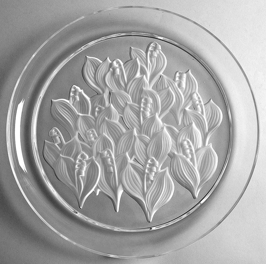 Lily of the Valley Small Torte Plate by Sasaki-1