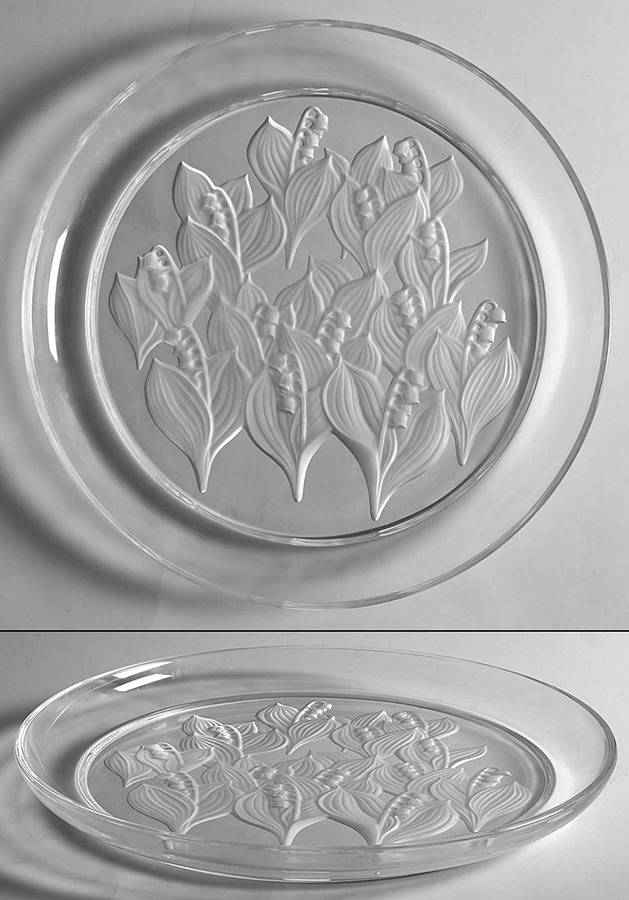 Lily of the Valley Dinner Plate by Sasaki-1