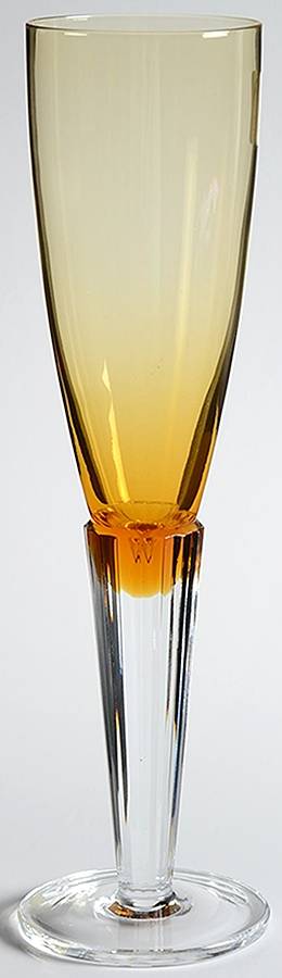 Lumina Amber Fluted Champagne by Sasaki-1