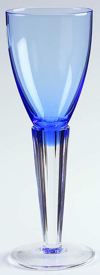 Lumina Blue Wine Glass by Sasaki-1