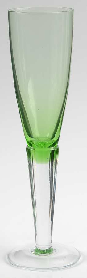 Lumina Green Fluted Champagne by Sasaki-1