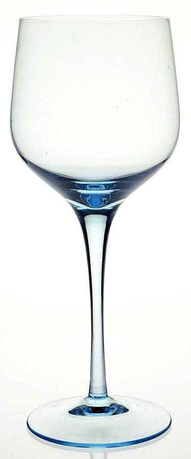 Mariya Blue Water Goblet by Sasaki-1