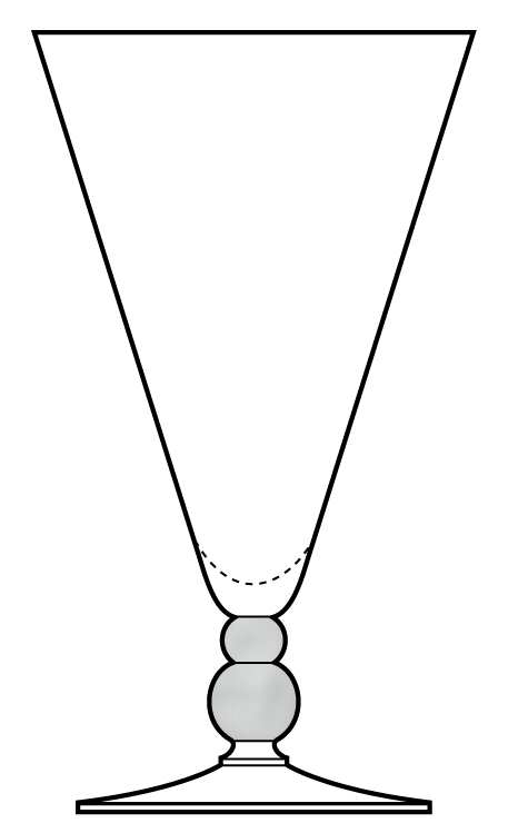 Marly Water Goblet by Sasaki-1