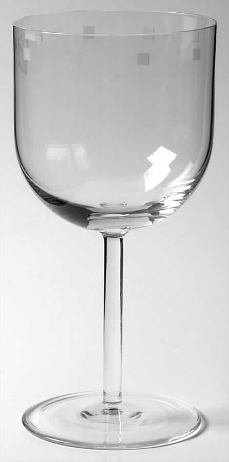 Metropolis Water Goblet by Sasaki-1