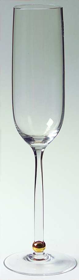 Orbit Gold Fluted Champagne by Sasaki-1