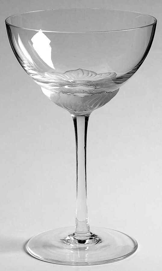 Printemps Clear Champagne/Tall Sherbet by Sasaki-1