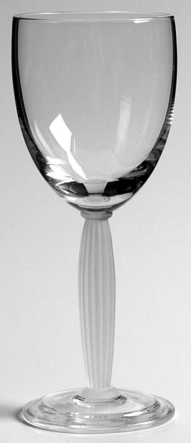 Regency Clear (Frosted Ribbed Stem) Cordial Glass by Sasaki-1
