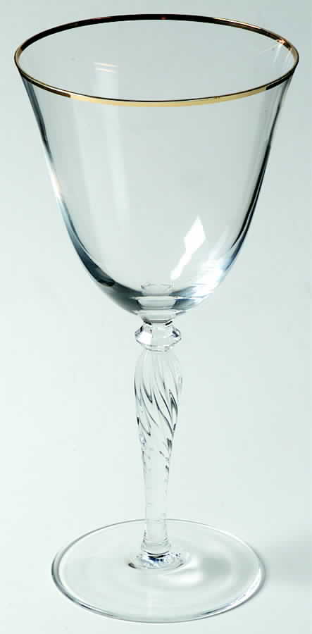 Renaissance Gold Water Goblet by Sasaki-1