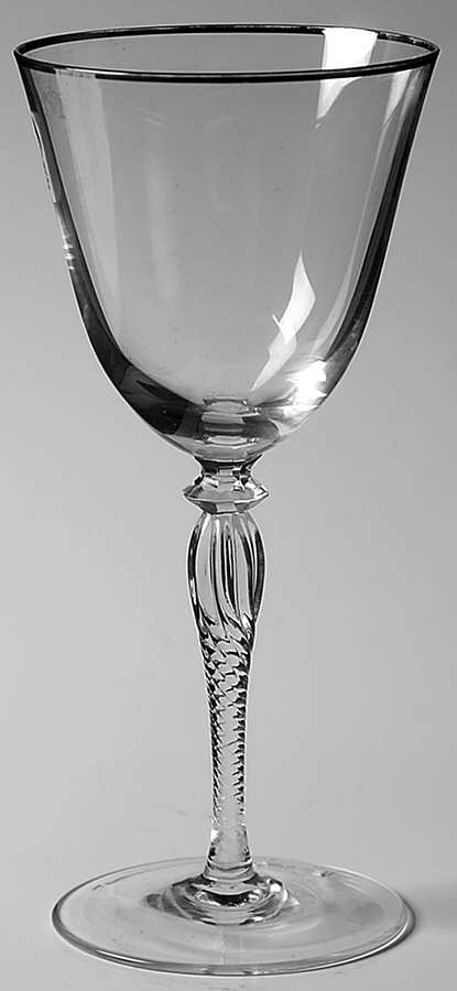 Renaissance Platinum Wine Glass by Sasaki-1
