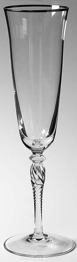 Renaissance Platinum Fluted Champagne by Sasaki-1