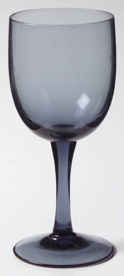 Romance Blue Wine Glass by Sasaki-1