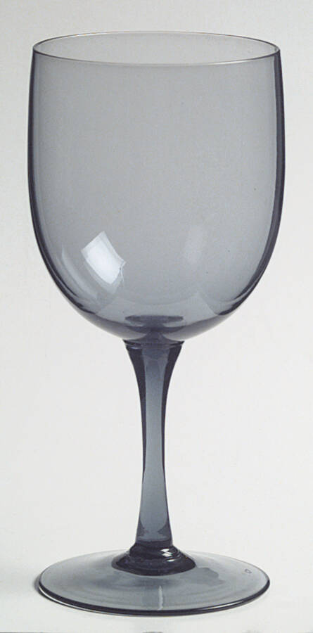 Romance Blue Water Goblet by Sasaki-1