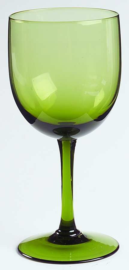 Romance Green Water Goblet by Sasaki-1