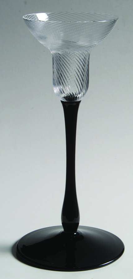 Royale Tall Single Light Candlestick by Sasaki-1
