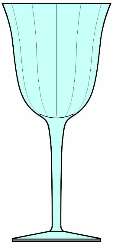 SAS4 Water Goblet by Sasaki-1