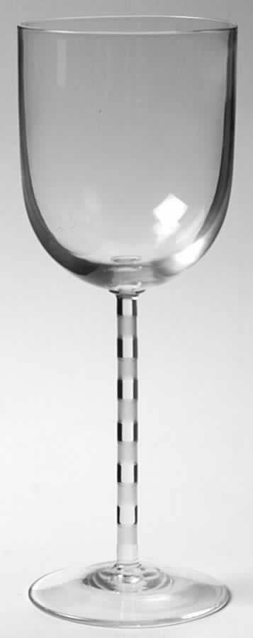 Swizzle Clear Water Goblet by Sasaki-1