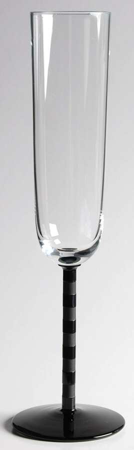 Swizzle Black Fluted Champagne by Sasaki-1