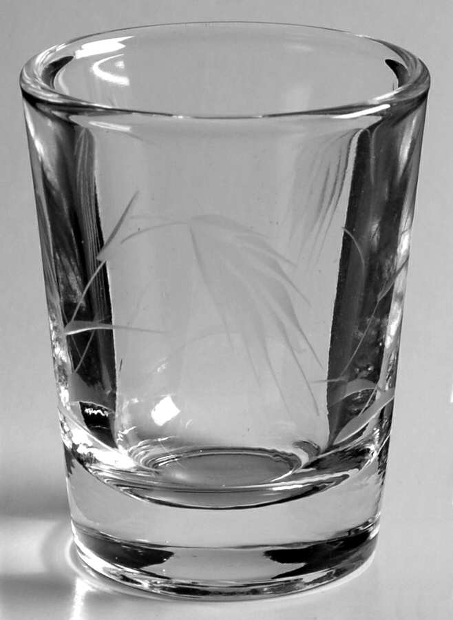 Wheat (Multi Sided Stem) Shot Glass by Sasaki-1