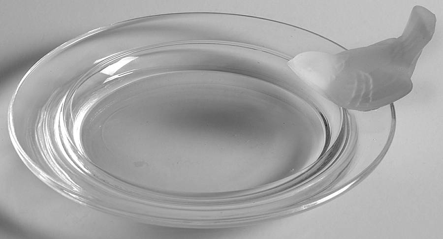 Wings Clear Round Jewelry Tray by Sasaki-1