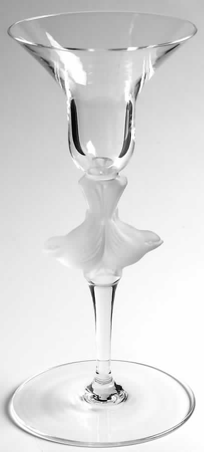 Wings Clear 7" Single Light Candlestick by Sasaki-1