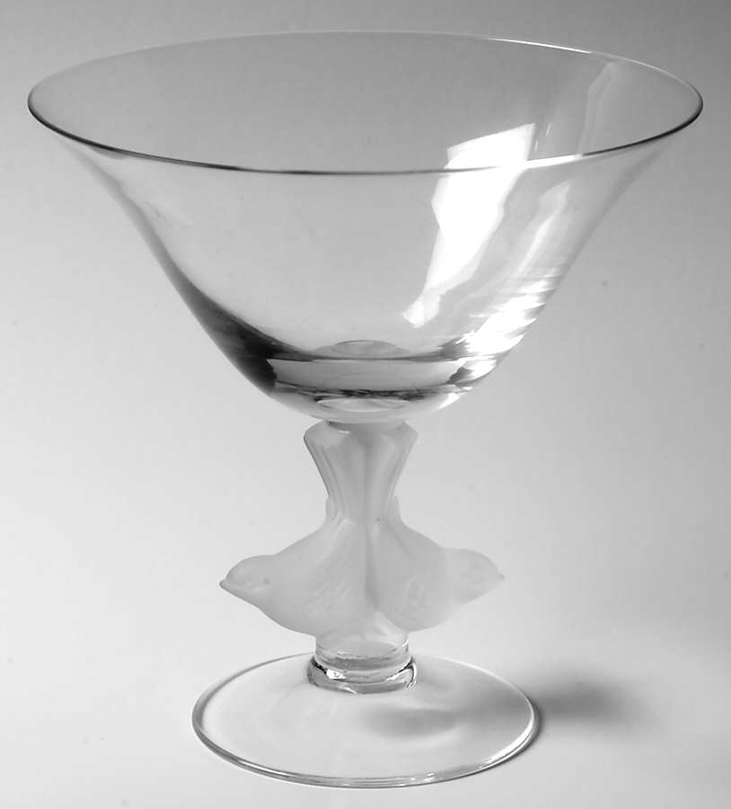 Wings Clear Compote by Sasaki-1