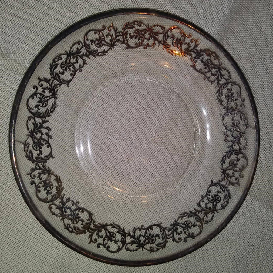 Bridal Lace Bread & Butter Plate by Silver City-1