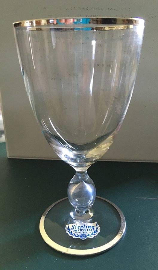 Encore Water Goblet by Silver City-1