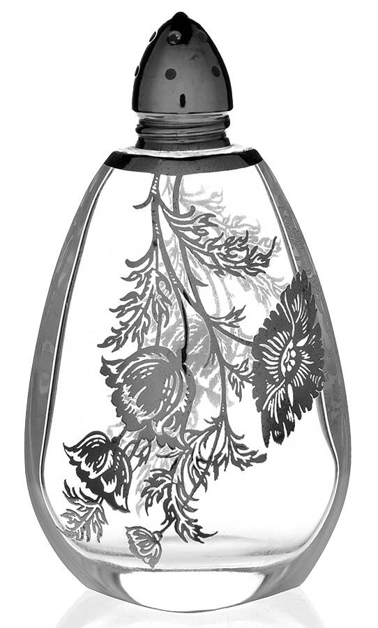Flanders Clear Shaker with Metal Lid by Silver City-1