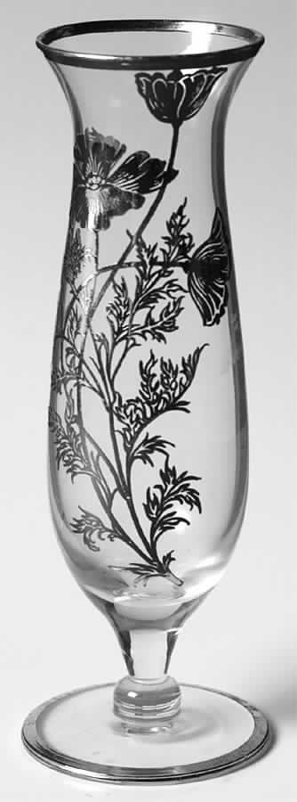 Flanders Clear 6" Flower Vase by Silver City-1