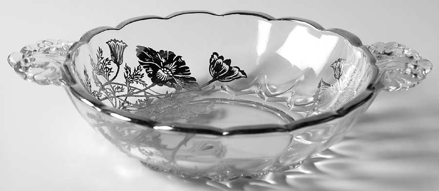 Flanders Clear 8" Round Relish by Silver City-1