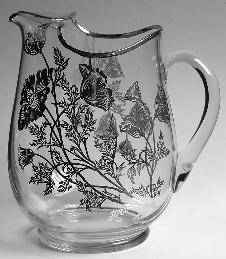 Flanders Clear 80 Oz Pitcher by Silver City-1
