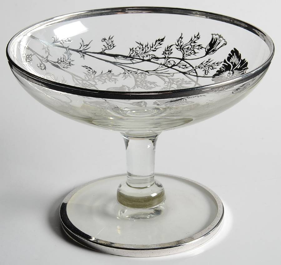 Flanders Clear Round Compote (Height X Width) by Silver City-1