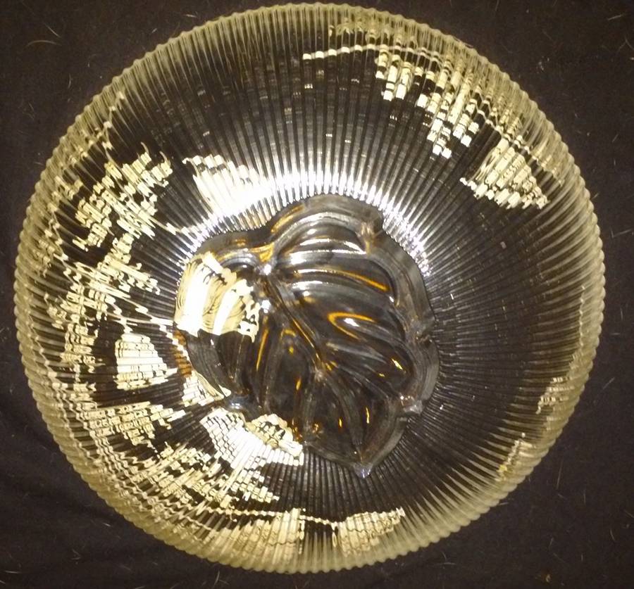 Flanders Clear 10" Round Bowl by Silver City-1