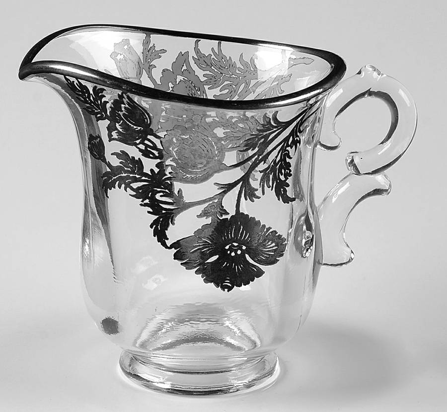 Flanders Clear Creamer by Silver City-1
