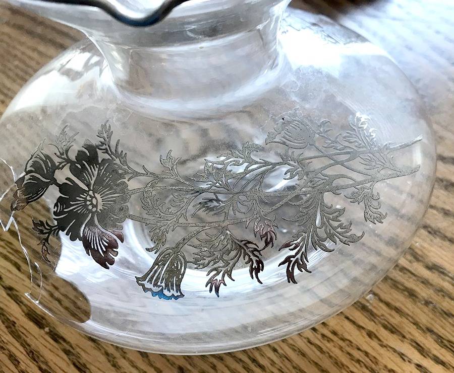 Flanders Clear Bud Vase by Silver City-1