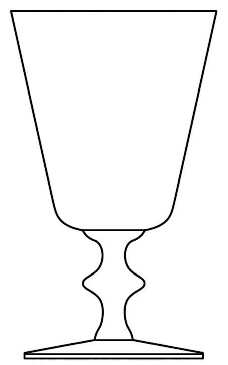 Salem Water Goblet by Royal Moselle-1