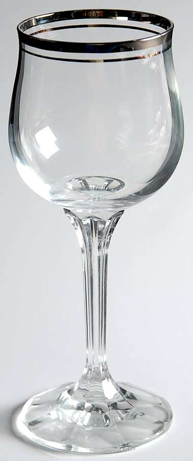 Royal Platinum Wine Glass by Society Crystal-1