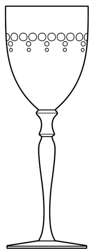 Beatrice (Cut Circles) Water Goblet by Schott-Zwiesel-1