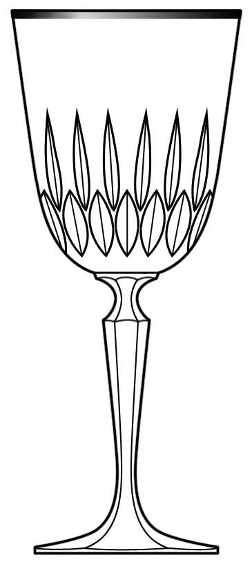 Carlton Platinum Water Goblet by Schott-Zwiesel-1
