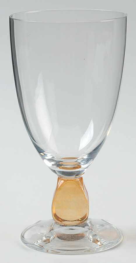Conte Amber Water Goblet by Schott-Zwiesel-1