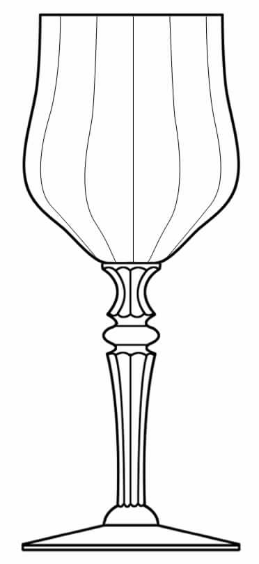 10004 Water Goblet by Seneca-1