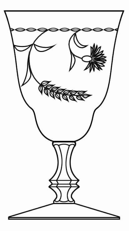 10011-2 Water Goblet by Seneca-1