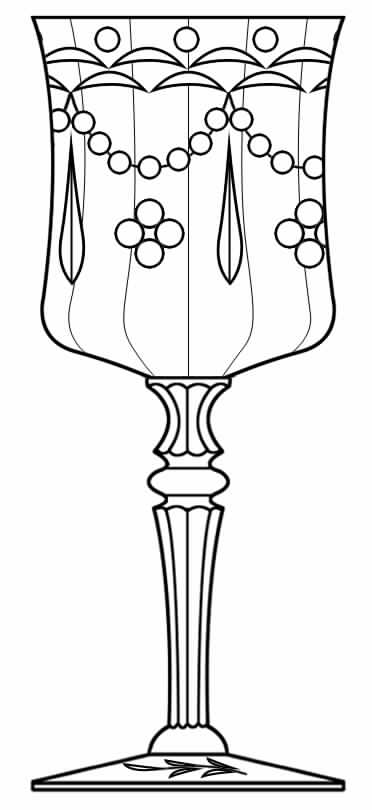 10013-1 Water Goblet by Seneca-1