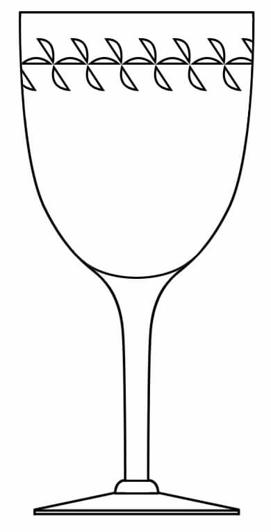 1282-4 Water Goblet by Seneca-1