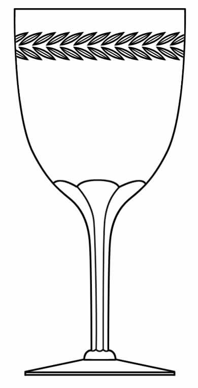 1282-5 Water Goblet by Seneca-1