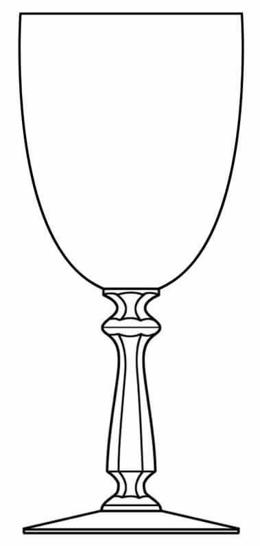 1293 Water Goblet by Seneca-1