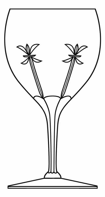 1350-1 Water Goblet by Seneca-1