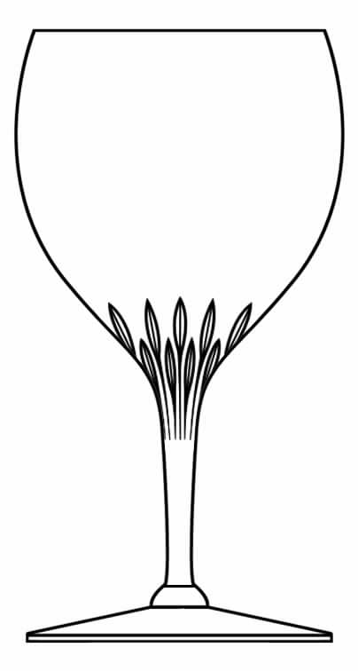 1350-6 Water Goblet by Seneca-1