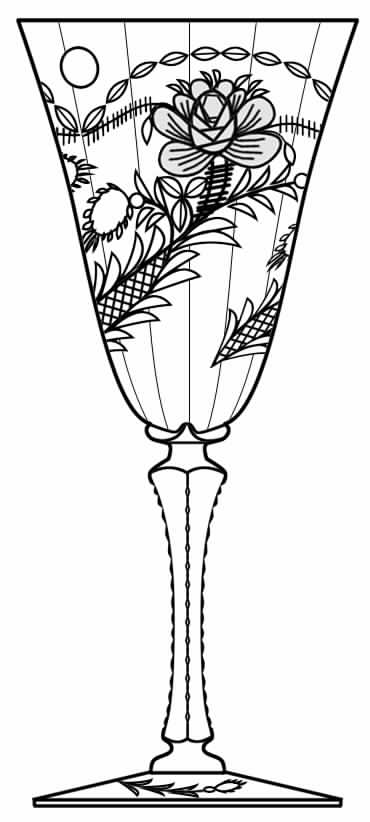 1482-2 Water Goblet by Seneca-1