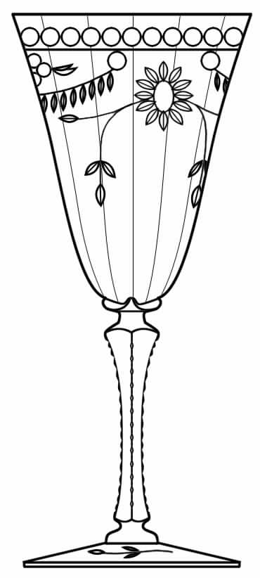 1482-4 Water Goblet by Seneca-1